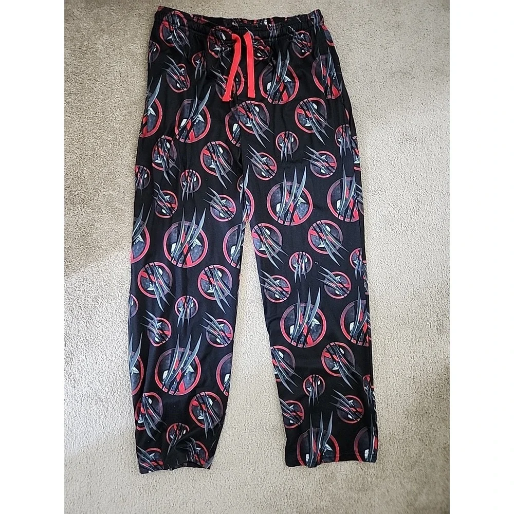Deadpool Pajama Pants Xl Marvel Studios